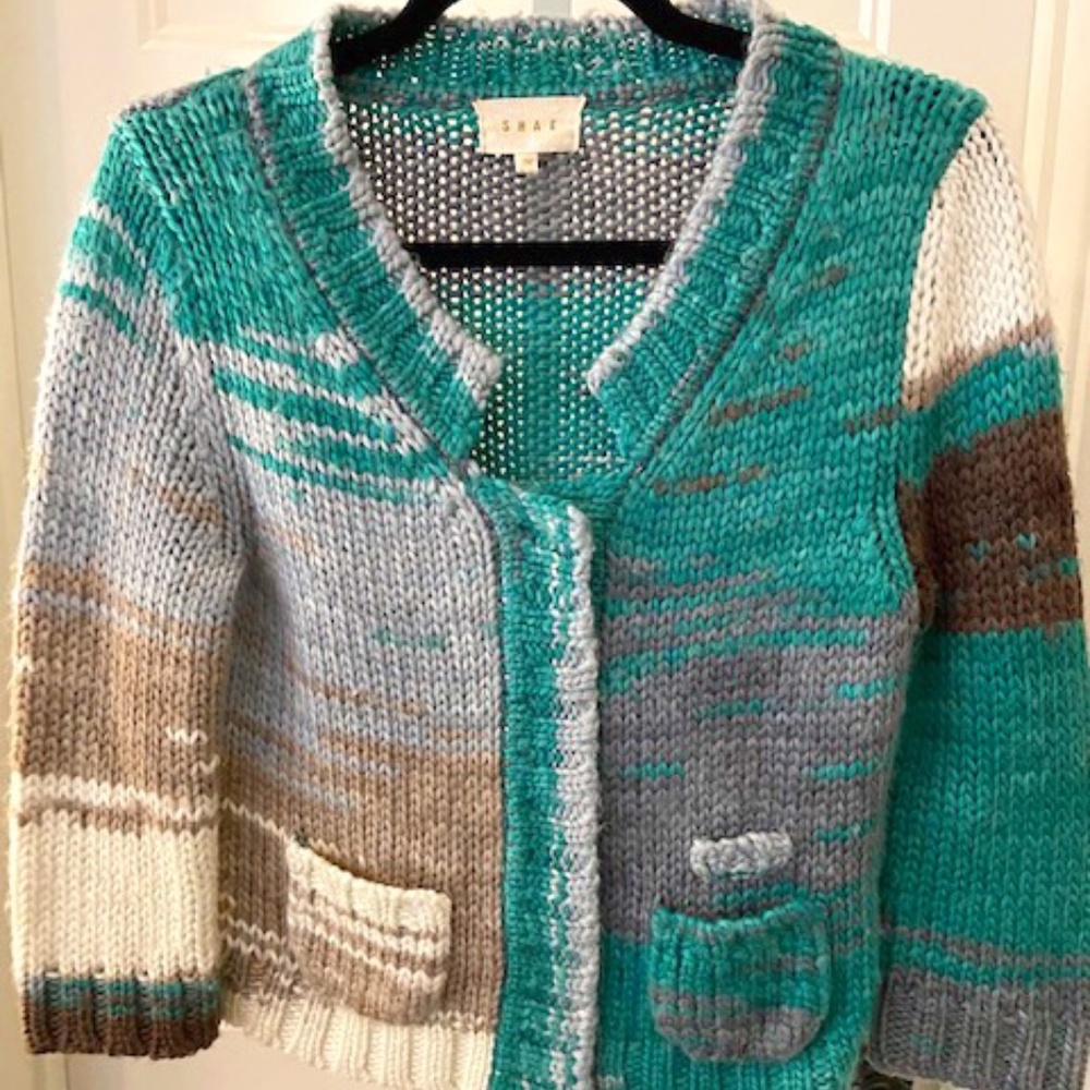 Anthropologie SHAE cardigan size medium